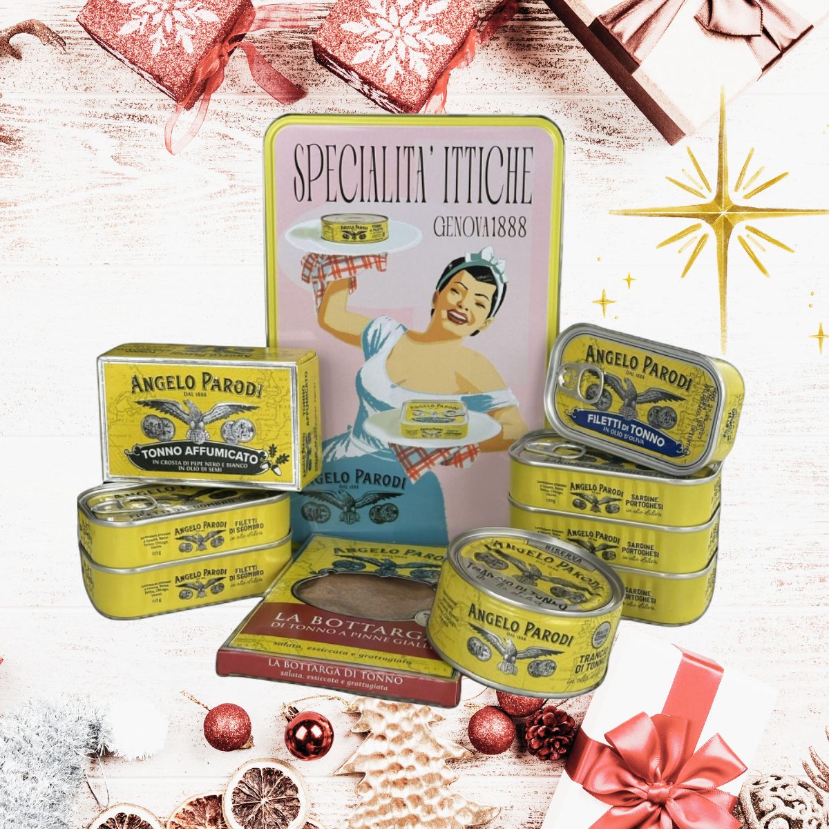 Kinkekarp "Parodi Genova 1888"