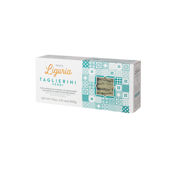 Pasta "Taglierini Verdi" spinatiga BIO 500g