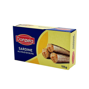 Sardiinid Donzela, oliiviõlis 125g